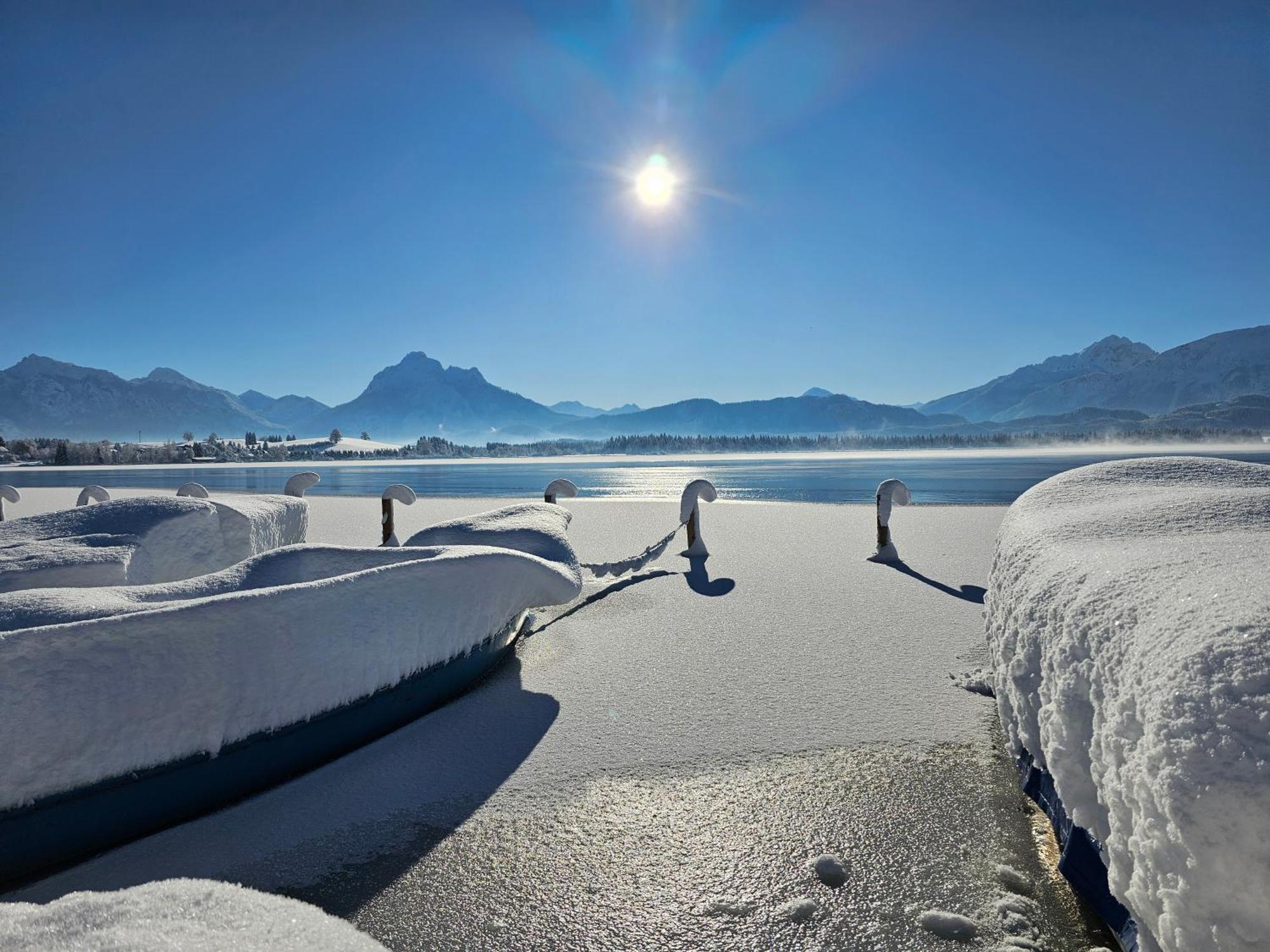 Landhaus Amberg Hopfen Am See // Hopfensee // Fuessen ภายนอก รูปภาพ